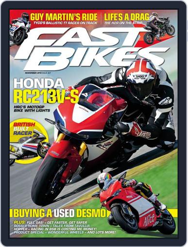 Fast Bikes October 27th, 2015 Digital Back Issue Cover