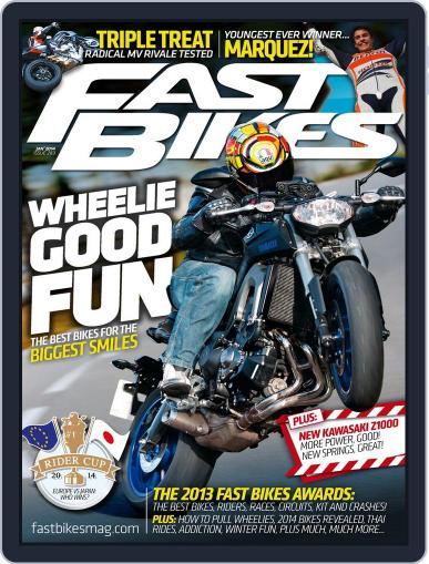Fast Bikes December 9th, 2013 Digital Back Issue Cover