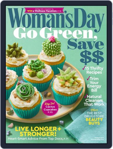 Woman's Day March 1st, 2019 Digital Back Issue Cover