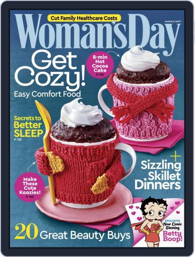 Woman's Day March 1st, 2017 Digital Back Issue Cover