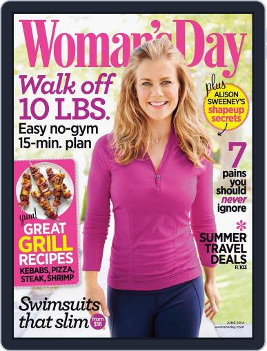 Woman's Day May 8th, 2014 Digital Back Issue Cover