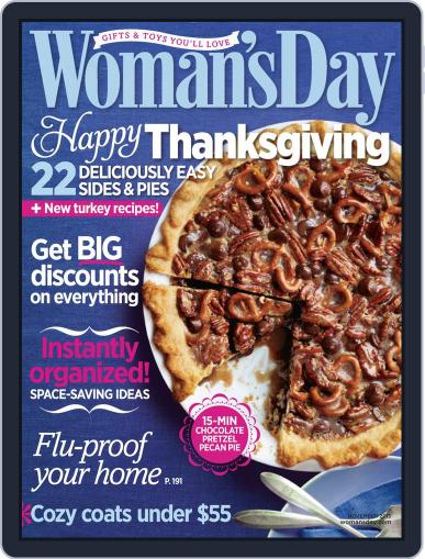 Woman's Day October 10th, 2013 Digital Back Issue Cover