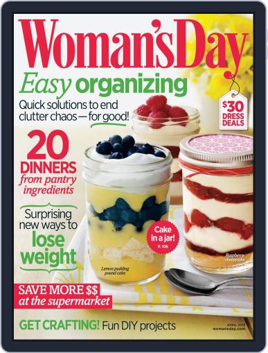 Woman's Day March 7th, 2013 Digital Back Issue Cover