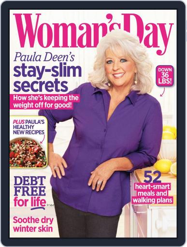 Woman's Day January 3rd, 2013 Digital Back Issue Cover