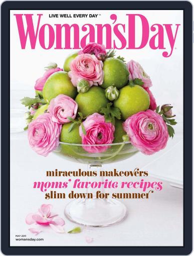 Woman's Day April 12th, 2011 Digital Back Issue Cover