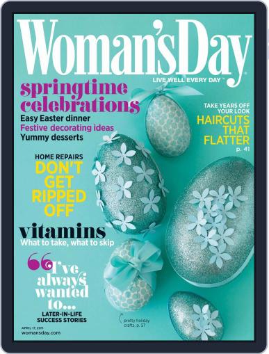 Woman's Day March 22nd, 2011 Digital Back Issue Cover