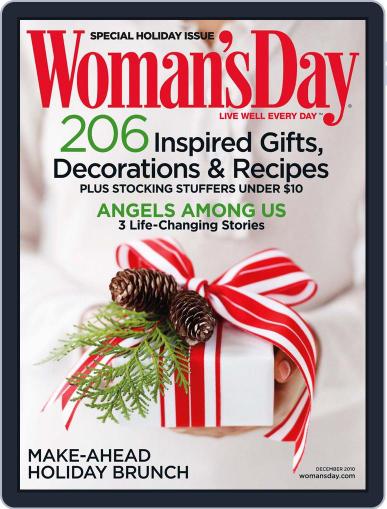 Woman's Day November 17th, 2010 Digital Back Issue Cover