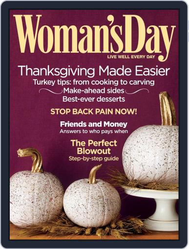 Woman's Day October 26th, 2010 Digital Back Issue Cover