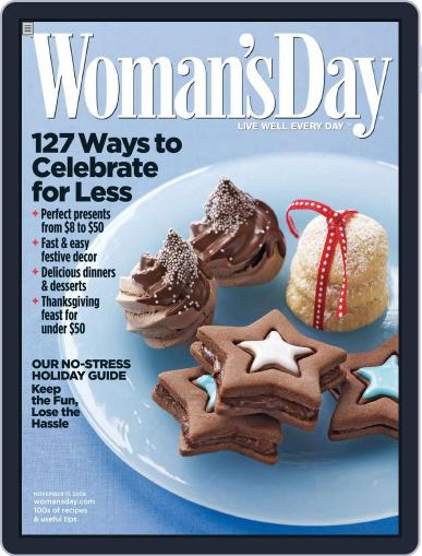 Woman's Day October 20th, 2009 Digital Back Issue Cover