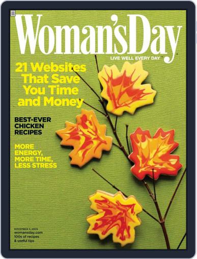 Woman's Day September 29th, 2009 Digital Back Issue Cover
