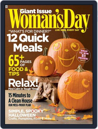 Woman's Day September 1st, 2009 Digital Back Issue Cover