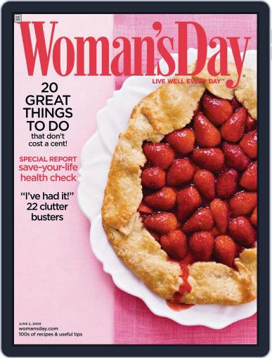 Woman's Day April 28th, 2009 Digital Back Issue Cover