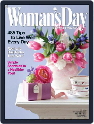 Woman's Day April 17th, 2009 Digital Back Issue Cover