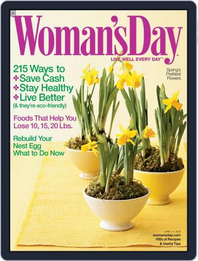 Woman's Day March 17th, 2009 Digital Back Issue Cover