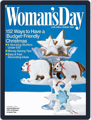 Woman's Day October 21st, 2008 Digital Back Issue Cover