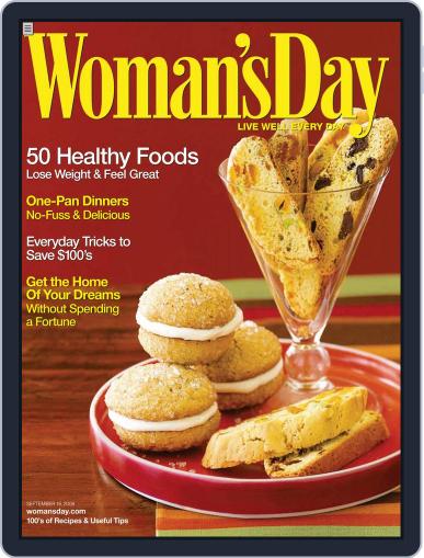 Woman's Day August 12th, 2008 Digital Back Issue Cover