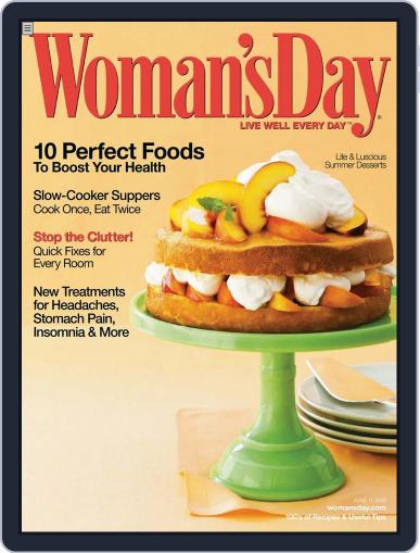 Woman's Day May 20th, 2008 Digital Back Issue Cover