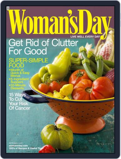 Woman's Day July 25th, 2007 Digital Back Issue Cover
