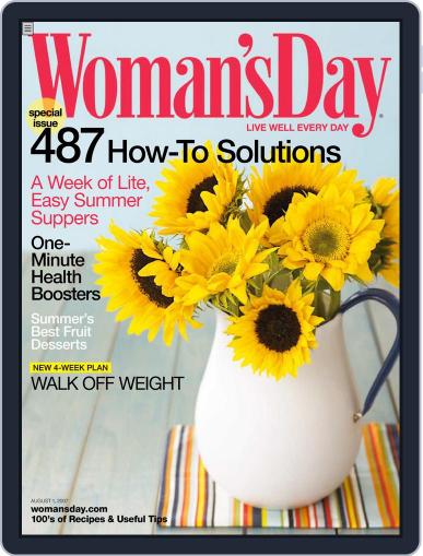 Woman's Day July 3rd, 2007 Digital Back Issue Cover