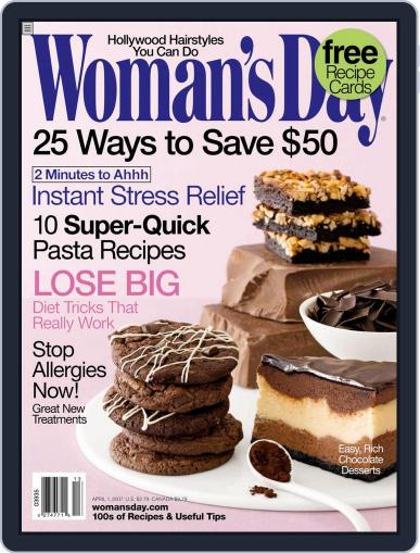 Woman's Day February 26th, 2007 Digital Back Issue Cover