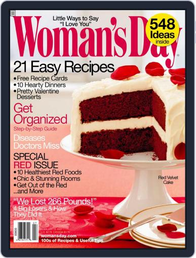 Woman's Day January 10th, 2007 Digital Back Issue Cover