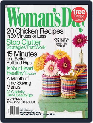 Woman's Day February 6th, 2006 Digital Back Issue Cover