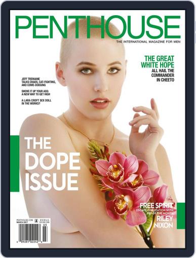 Penthouse March 1st, 2017 Digital Back Issue Cover