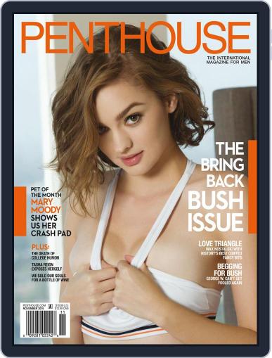 Penthouse November 1st, 2016 Digital Back Issue Cover
