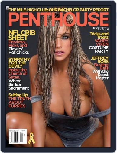 Penthouse October 1st, 2009 Digital Back Issue Cover