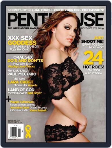 Penthouse October 13th, 2006 Digital Back Issue Cover