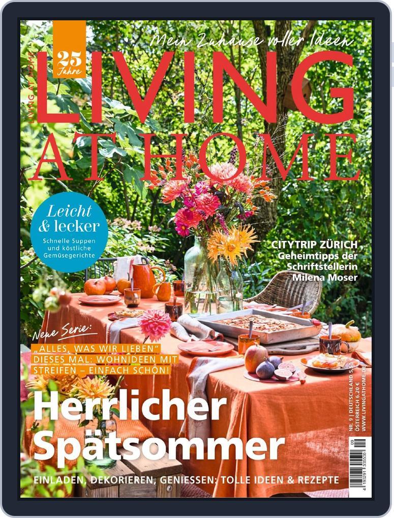 Living at Home September 1st, 2025 Digital Back Issue Cover