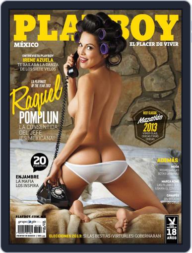 Playboy - Mexico August 1st, 2013 Digital Back Issue Cover