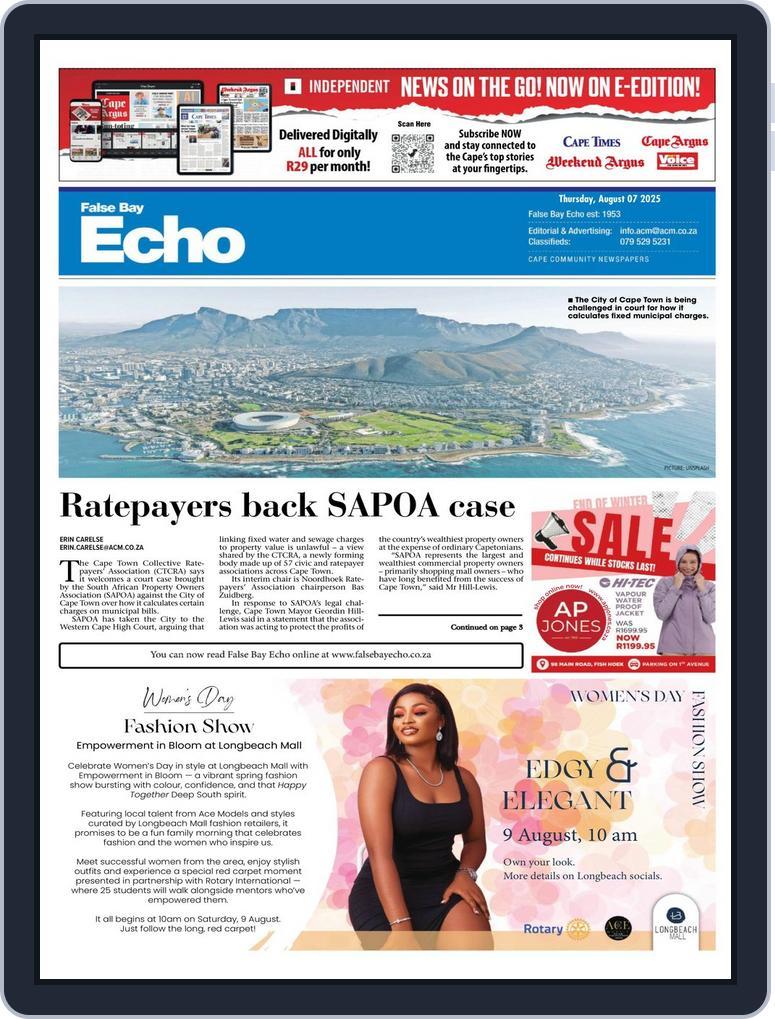 False Bay Echo (Digital) Subscription