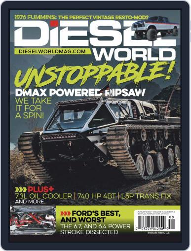 Diesel World August 1st, 2020 Digital Back Issue Cover