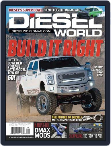 Diesel World January 1st, 2018 Digital Back Issue Cover