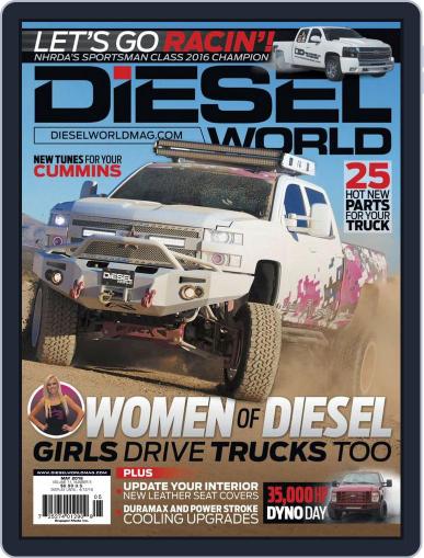 Diesel World May 1st, 2016 Digital Back Issue Cover