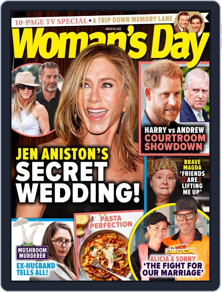 Woman's Day Australia (Digital) Subscription                    August 10th, 2025 Issue