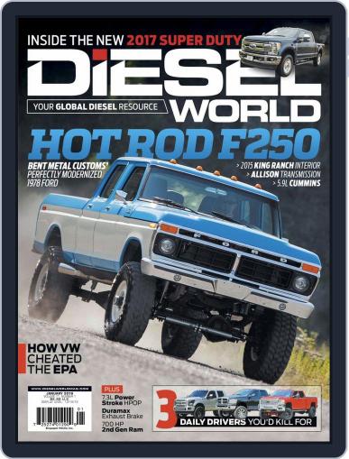 Diesel World December 31st, 2015 Digital Back Issue Cover
