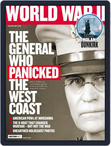 World War II August 1st, 2017 Digital Back Issue Cover