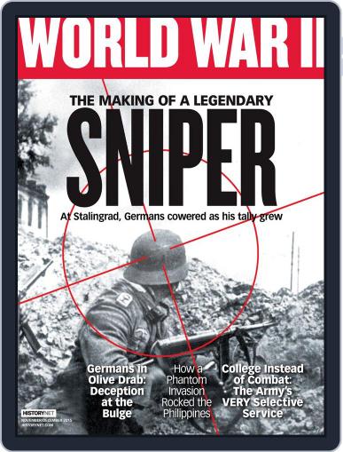 World War II November 1st, 2015 Digital Back Issue Cover