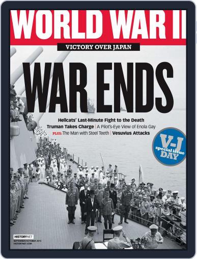 World War II September 1st, 2015 Digital Back Issue Cover