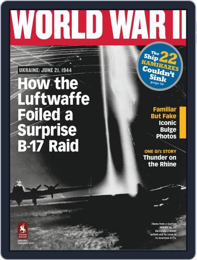 World War II January 1st, 2015 Digital Back Issue Cover
