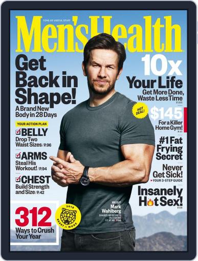 Men's Health January 1st, 2018 Digital Back Issue Cover