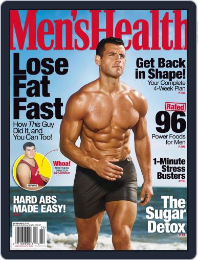 Men's Health February 7th, 2017 Digital Back Issue Cover