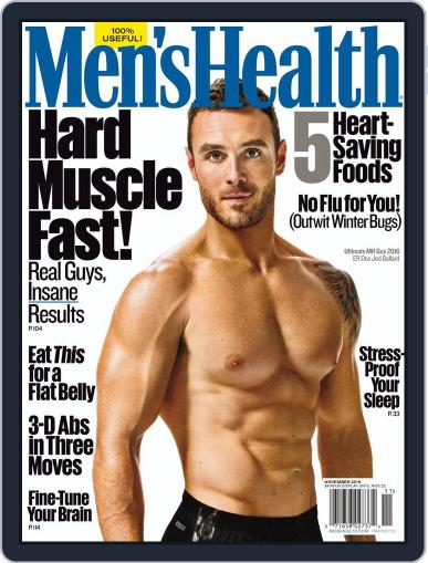 Men's Health November 1st, 2016 Digital Back Issue Cover