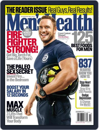 Men's Health November 1st, 2015 Digital Back Issue Cover
