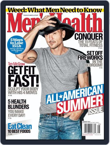 Men's Health (Digital) July 1st, 2014 Issue Cover