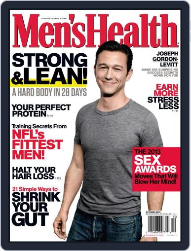 Men's Health October 1st, 2013 Digital Back Issue Cover