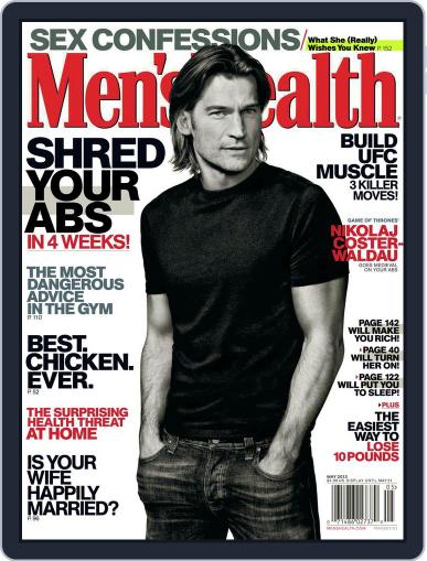 Men's Health May 1st, 2013 Digital Back Issue Cover