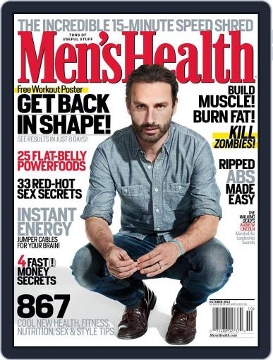 Men's Health September 19th, 2012 Digital Back Issue Cover